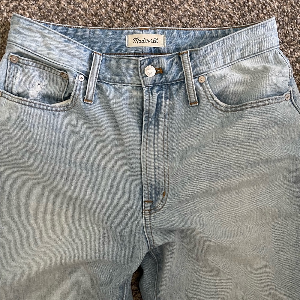 Madewell The Curvy Perfect Vintage Jean in Fitzgerald Wash size 30 - Picture 11 of 12